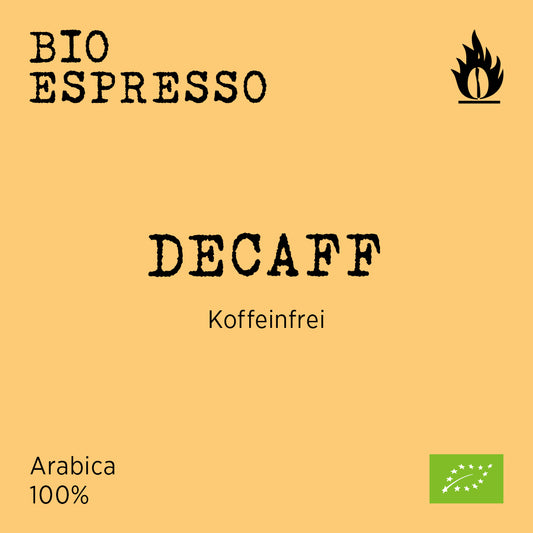 Bio Espresso sortenrein Decaff